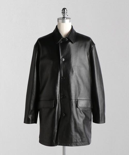 LOEFF（ロエフ）の「＜LOEFF（ロエフ）＞ラム レザージャケット MEN'S