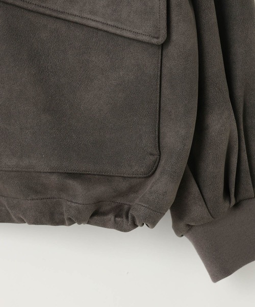 セール】レザーボリュームブルゾン 580814（ブルゾン）｜LOWRYS FARM