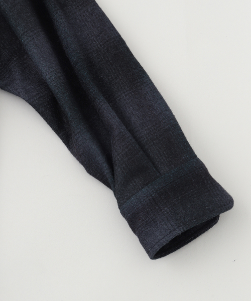 セール】SEEALL / シーオール WIDE COLLAR SHIRTS MULTI（シャツ