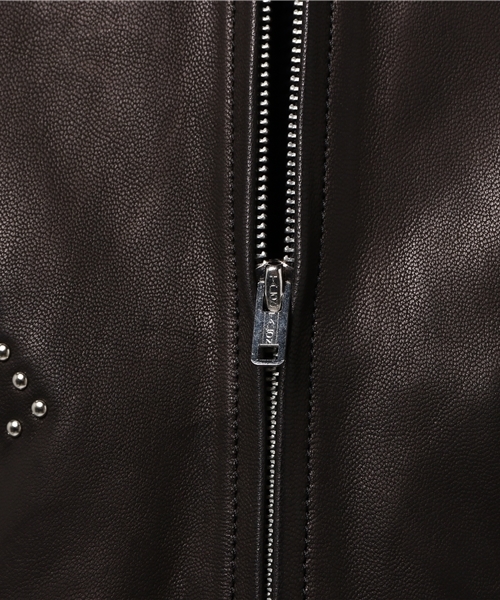 HYSTERIC GLAMOUR（ヒステリックグラマー）の「ゴートレザースタッズ付