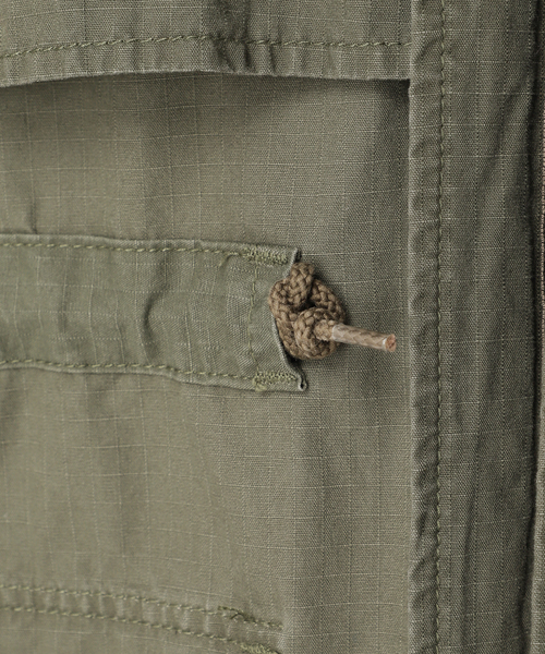 リップストップミリタリーブルゾン（ミリタリージャケット