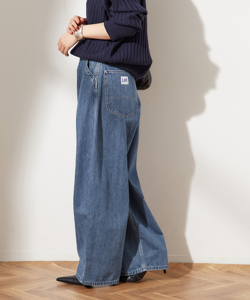 追加2》【AYA KANEKO×Lee×L'ESSAGE】SUPERSIZED WORK：デニムパンツ