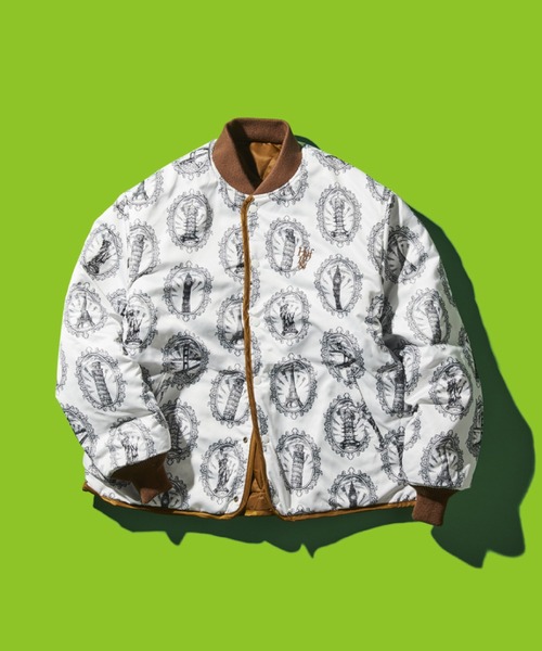 HUF（ハフ）の「LANDMARK REV. JACKET / HUF ボンバージャケット