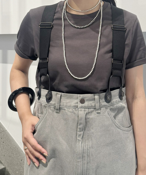 セール】PAYDAY /ペイデイ サスペンダー付きペイント加工デニム