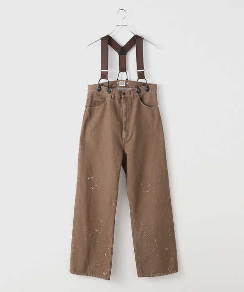 セール】PAYDAY /ペイデイ サスペンダー付きペイント加工デニム