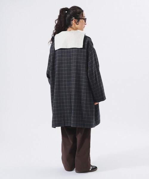 セール】【2/5再値下げ】ガンクラブ チェック コート（ステンカラー