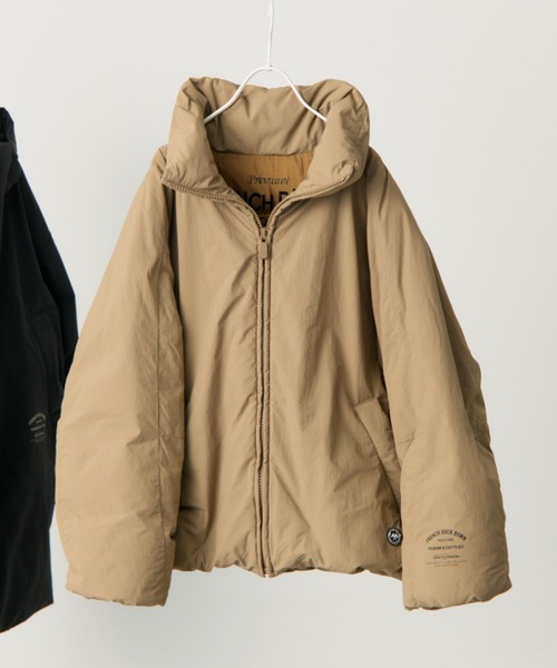 PUAL CE CIN（ピュアルセシン）の「フレンチダックダウン ジップアップ