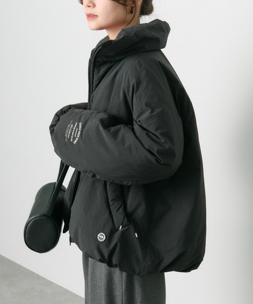 フレンチダックダウン ジップアップジャケット（ダウンジャケット