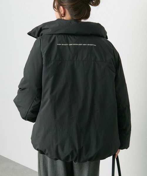 フレンチダックダウン ジップアップジャケット（ダウンジャケット