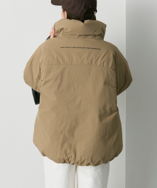 PUAL CE CIN（ピュアルセシン）の「フレンチダックダウン ジップアップ