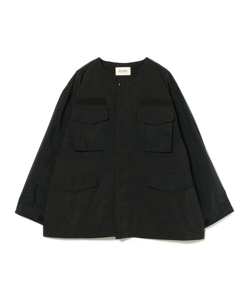 BEAMS BOY（ビームスボーイ）の「ソリッド ミリタリー ブルゾン ノー