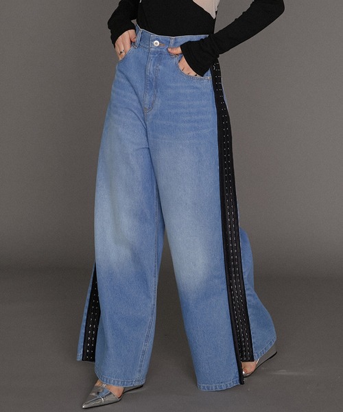 サイドホックデニム / Side Hook Denim（デニムパンツ）｜PRANK