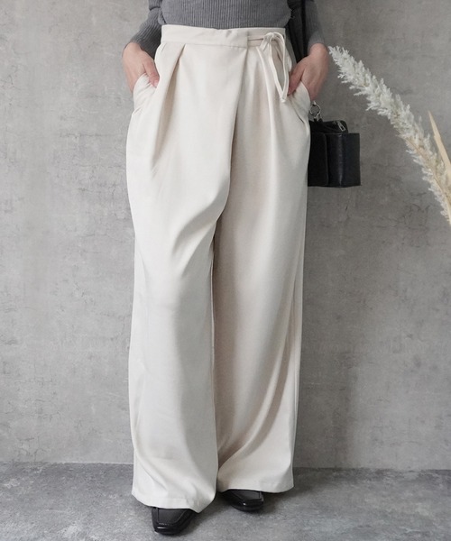 セール】ラップワイドパンツ（その他パンツ）｜Emma（SELECT LEVERY