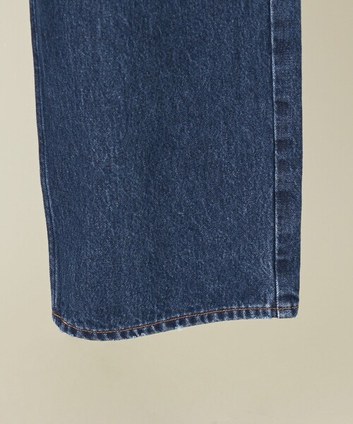 別注】＜upper hights for conte＞タックデニムパンツ UN（デニム