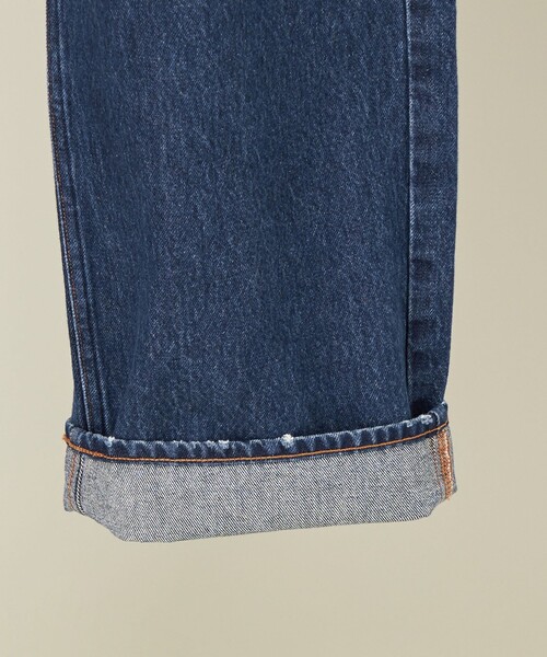 別注】＜upper hights for conte＞タックデニムパンツ UN（デニム