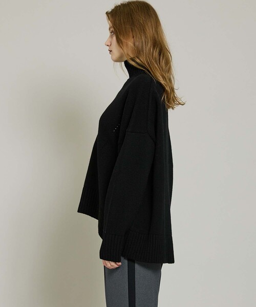 CINOH/チノ】《STUDIOUS別注》オーバーサイズハイネックニット