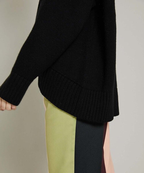 CINOH/チノ】《STUDIOUS別注》オーバーサイズハイネックニット