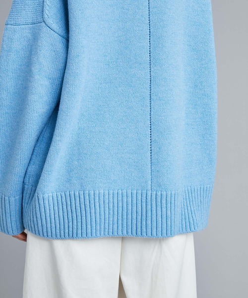 CINOH/チノ】《STUDIOUS別注》オーバーサイズハイネックニット