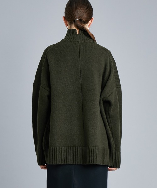 CINOH/チノ】《STUDIOUS別注》オーバーサイズハイネックニット