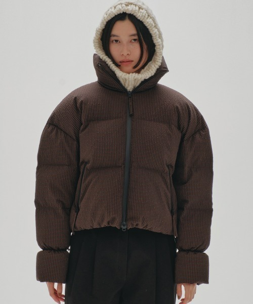 TODAYFUL（トゥデイフル）の「Check Dawn Jacket（ダウンジャケット