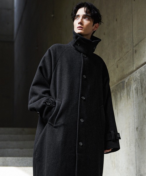 CLEL（クレイル）の「【CLEL】Wool Blend Tech Melton Soutien Collar