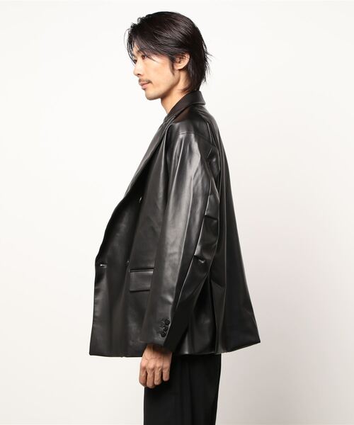 Jieda（ジエダ）の「【JIEDA / ジエダ】FAKE LEATHER DOUBLE TAILORED