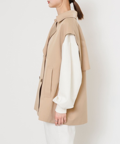 セール】2WAYショートトレンチコート（トレンチコート）｜SENSE OF