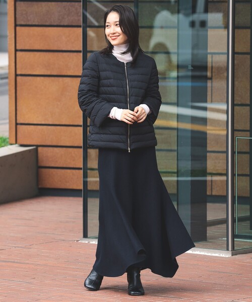 別注】TATRAS / ACACIA ノーカラー ライトダウンジャケット（ダウン