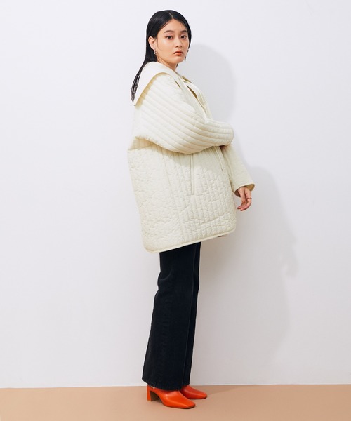 ADAM ET ROPE'（アダムエロペ）の「縦キルティングブルゾン（ブルゾン