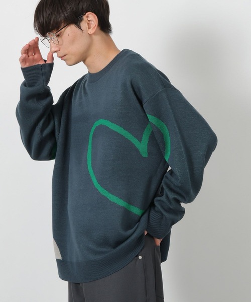 セール】ハートラインニットプルオーバー / 592878（ニット/セーター