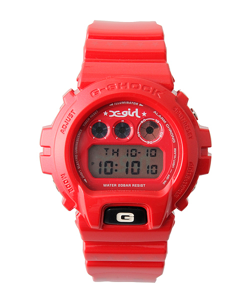 X-girl（エックスガール）の「XG G-SHOCK DW-6900（アナログ腕時計