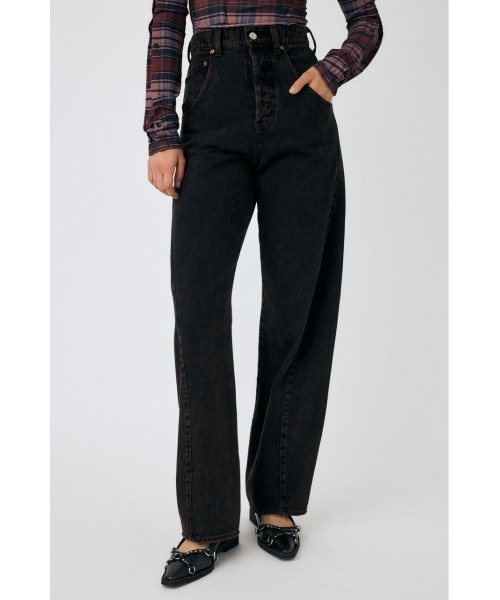 MOUSSY（マウジー）の「DROP WAIST STRAIGHT（デニムパンツ）」 - WEAR