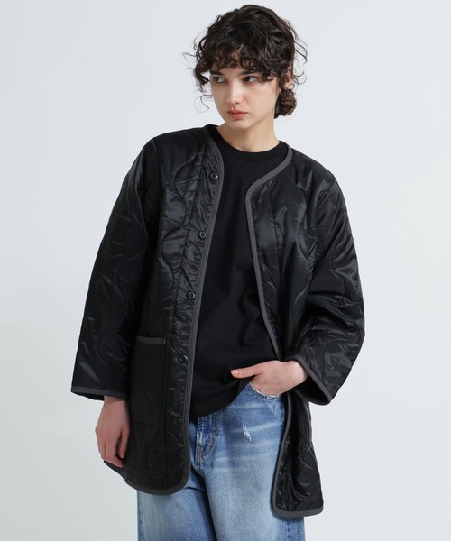 WOMAN》QUILTING LINER JACKET / キルティングライナージャケット