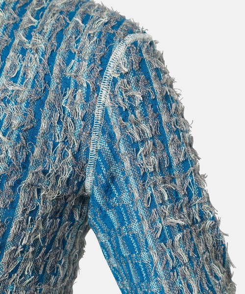 iRENE（アイレネ）の「カットヤーンニットトップス / Cut Yarn Knit