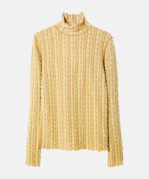 iRENE（アイレネ）の「カットヤーンニットトップス / Cut Yarn Knit