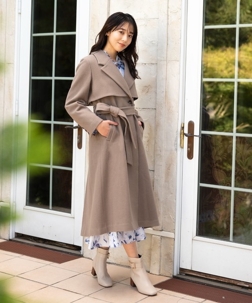 セール】トレンチライクコート/MM348605（トレンチコート）｜MISCH