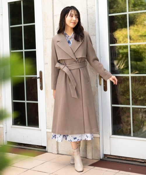 セール】トレンチライクコート/MM348605（トレンチコート）｜MISCH