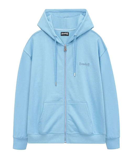 SUPPLIER/サプライヤー Cross Zip Hoodie ジップパーカー（パーカー