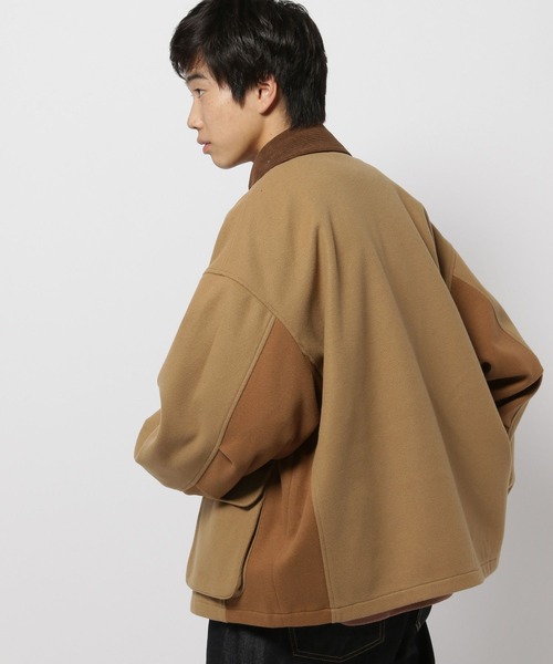 niko and（ニコアンド）の「ウーリーテックハンティングブルゾン