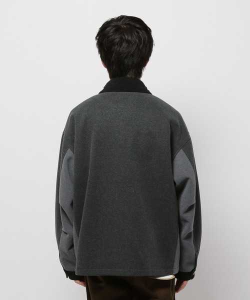 niko and（ニコアンド）の「ウーリーテックハンティングブルゾン