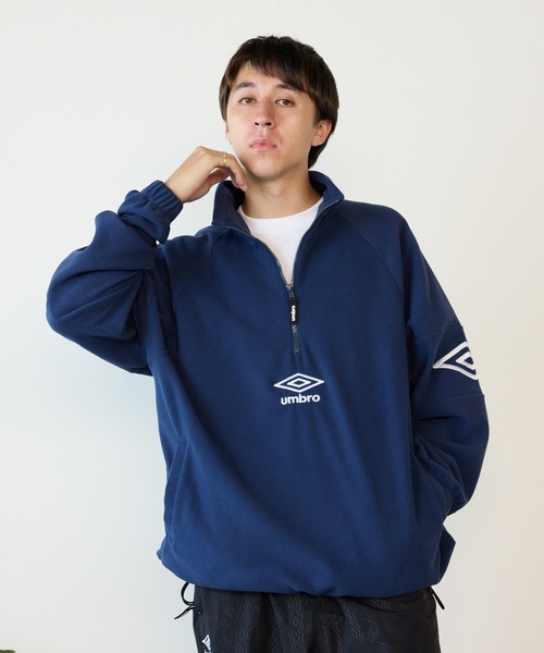 UMBRO（アンブロ）の「UMBRO/アンブロ Half zip jacket ハーフジップ