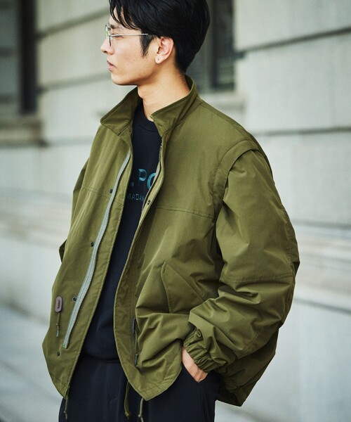 FREAK'S STORE（フリークスストア）の「袖デタッチャブル 2WAY M-65