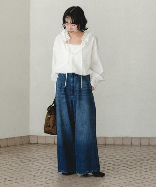 セール】デニムイージーワイドパンツ（デニムパンツ）｜URBAN RESEARCH