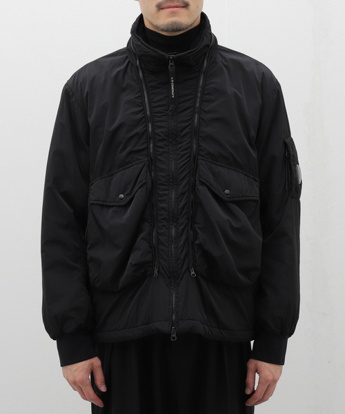 C.P. Company / シーピーカンパニー】SHORT JACKET IN CHROME - R