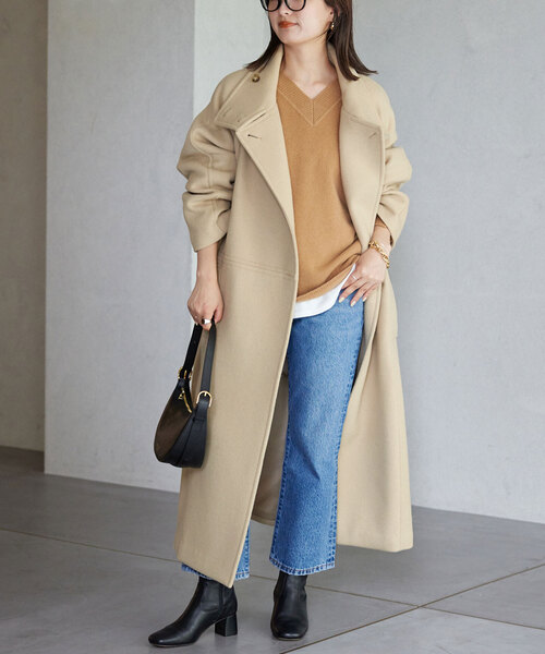 SLOBE IENA（スローブイエナ）の「スタンドコクーンコート（チェスター