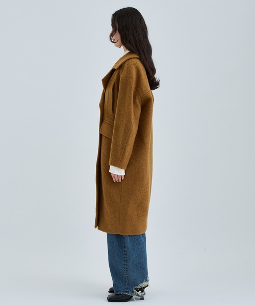CLANE/クラネ】SHORT SHAGGY COCOON OVER COAT/ショートシャギー