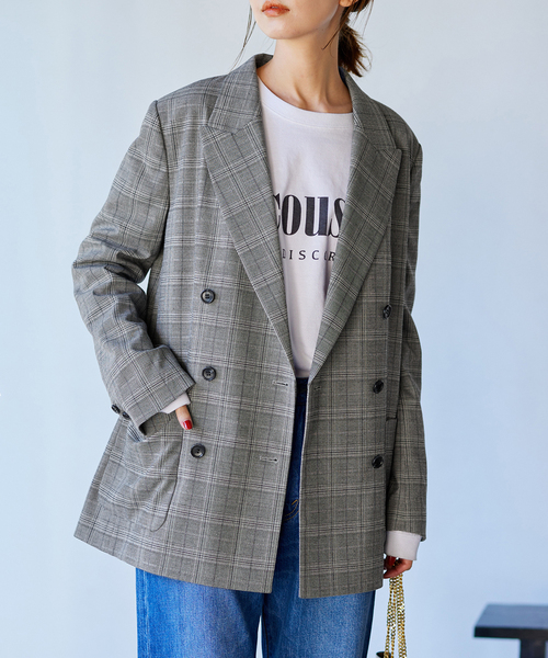 JOURNAL STANDARD（ジャーナルスタンダード）の「グレンチェックダブル