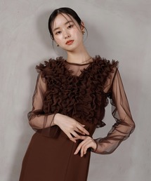 Kana｜カナのドレス（ブラウン/茶色系）通販 - ZOZOTOWN