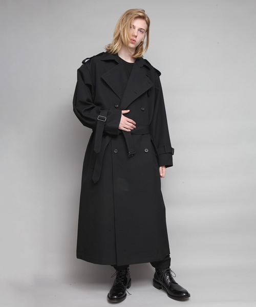 WOOL TRENCH COAT（トレンチコート）｜ato（アトウ）のファッション