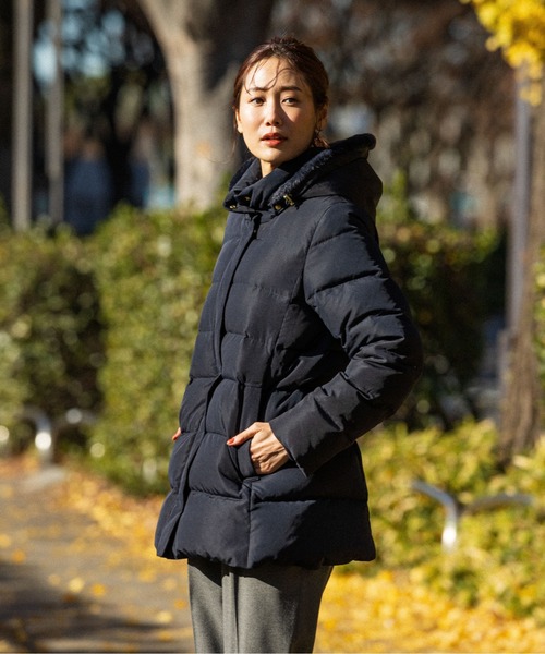 GLOBAL WORK（グローバルワーク）の「ウツクシルエット撥水ダウン